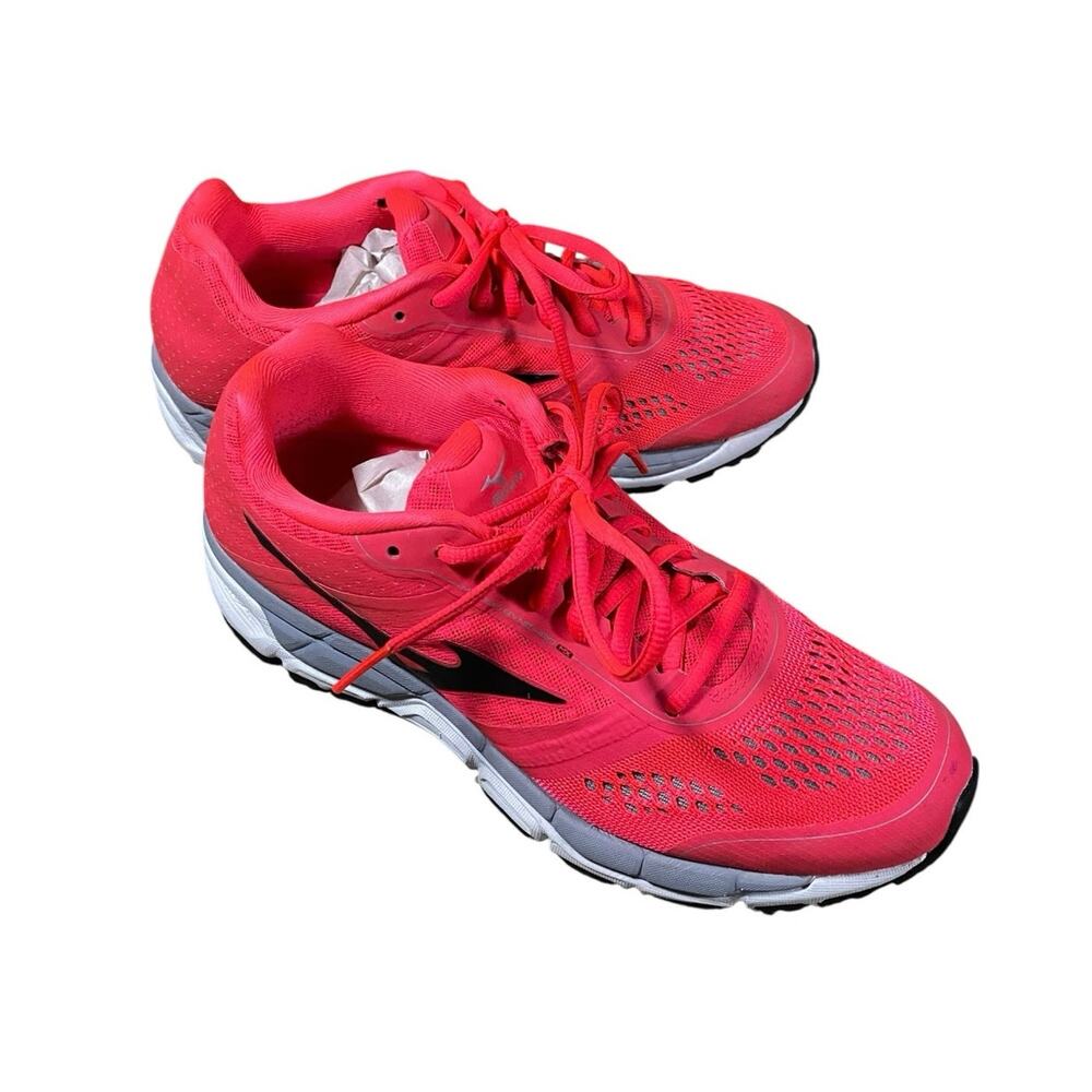 Mizuno Synchro Mx Hot Coral Running Shoes - 8 View 3